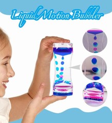 8 Pack Liquid Motion Bubblers for Stress Relief and Visual Stimulation Toys