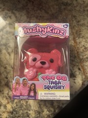 MushyKinz The OG Taba Squishy Series 1 Pink Squeeze Fidget Pink Dog NEW