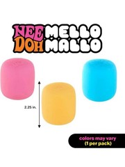 Authentic NeeDoh Mello Mallo Color Changing Squishy Sensory Viral Toy Set of 3
