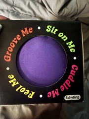 Schylling Nee Doh Dohzee! Groovy Glob Squeeze Toy, Purple