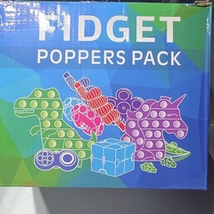 Fidget Poppers Tactile Sensory Toy Set TPR Plastic FT001 FT002 FT003 Age 3-4