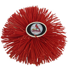 MLB St. Louis Cardinals KOOSH BALL Sensory Toy Red Yellow White 3.5″ Diameter