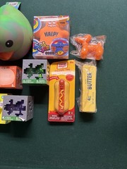 Squishy Toys Lot of 15 Assorted,Speks, butter, tabs, J’Adore Dumpling, Minecraft