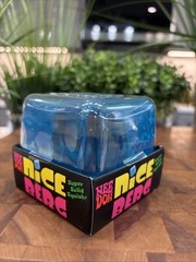 NeeDoh Nice Berg Blue XL Giant Sensory Fidget Solid Squish Cube Ice Block NEW