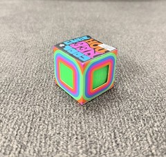 NEE DOH Cool Cube 1.25” GREEN Rare Fidget Squishy Toy NIB – IN HAND