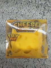 Squishy CHEESE BLOCK Stretchy Cheese Tactile Squeeze Stress Toy