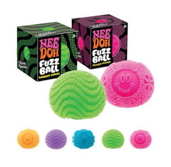 🔥Nee Doh Fuzz Ball Squeezable Stress Squeeze Ball *RANDOM COLOR *1pc