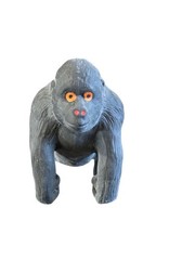 Jaru Gorilla Imperial Ja-Ru Life Like Stretchable Black Figure Jungle Animal New