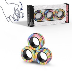 Magnetic Rings 1.2 inches (diameter), 0.7 (inner diameter), Yellow