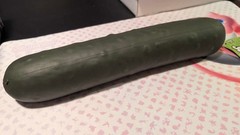 NEW – Jumbo 14 Inch Squishy Squeezy Smush Mart Pickle Rare Viral TikTok Sold Out