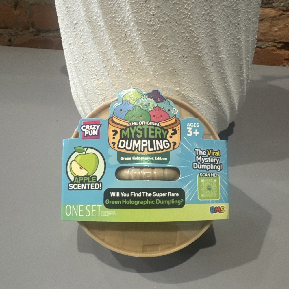 RMS Viral Mystery Dumpling Green Holographic Apple Scented Edition Crazy Fun Bun