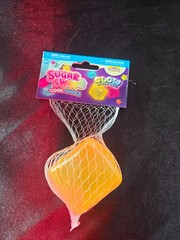 Sugar Swap Yellow 🧊💖 Glow in the Dark Squishy Stress Toy ORB Curiosities NEW