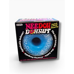 Schylling NeeDoh Donut Blue Powdered Sugar Switch & Swap Frosting NEW Authentic