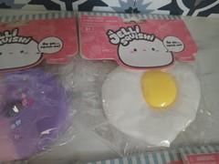 Jelli Squishi Sensory ASD Anxiety Stress Relief Toy Food Lot Of 5