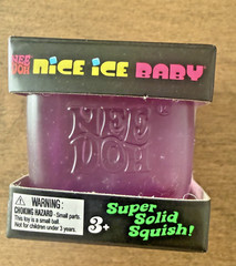 Needoh Squishy Nice Ice Baby Viral CUBE BRAND NEW-IN BOX AUTHENTIC PURPLE