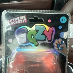 SQZY Squishy Gem Cube Light Up Squeeze Toy Peach Color 🍑