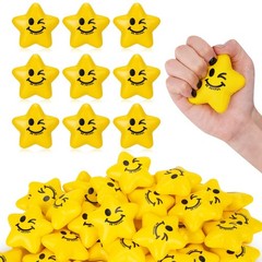 SHQDD Stress Balls, 36PCS Balls for Kids & Adults 2.16 inches, Yellow