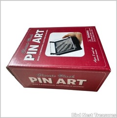 NRFB 2007 Classic Black PIN ART with Metal Pins — Make 3D Sculptures