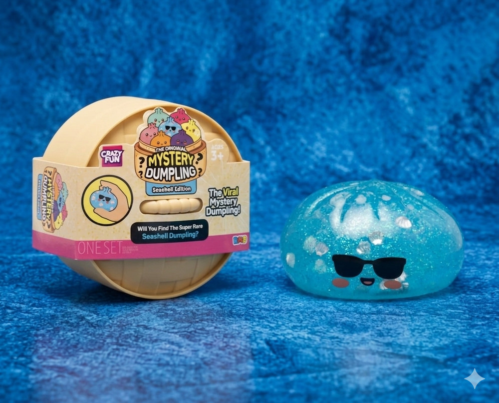 RMS Squishy Bun Original Mystery Dumpling Seashell Series Novelty Viral New 2026