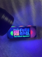 Authentic Schylling Needoh Teenie NeeDoh Fuzz Ball Velvet squeeze NIB 3 Pack