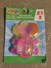 Squishy Pink Sugar Goldfish Viral Toy by Novelty World 4″