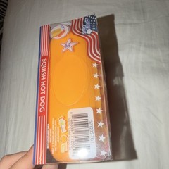 Sunny Days Squish Hot Dog 2 in 1 Tactile Squeeze Toy Yellow Orange Red 2025