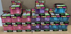 Lot Of 17 NEW SEALED Nee Doh Nice Cube Super Solid Squish Blue Purple Pink