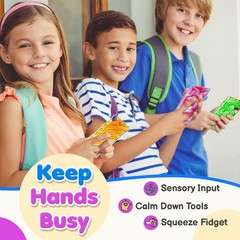 Squishy Sensory Fidget Autism Toys for Kids: Small, Colorful