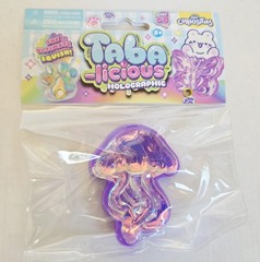 Jellyfish Squishy Taba Toy ORB Tabalicious Holographic Fidget Squeeze Jelly Fish