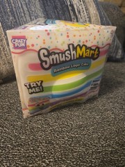 VIRAL SmushMart Rainbow Layer Cake