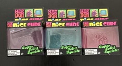 NeeDoh Teenie Swirl 4-pack Nee Doh, 3 NeedDoh Nice Cubes (lot Of 4)