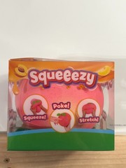 Sunny Days Jumbo Squeezy Peach Peachy Squishy Toy Stress Relief Sensory Fun