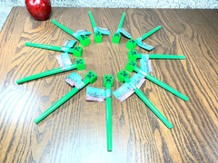 Minecraft Fidget Spinner Pen LOT 11 Autism Sensory Therapy School Party Favor L2