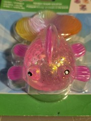 Squishy Pink Sugar Goldfish Viral Toy by Novelty World 4″
