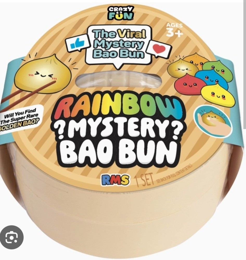 NEW Viral Surprise Bao Bun’s Rainbow Mystery Series 1 Squishy