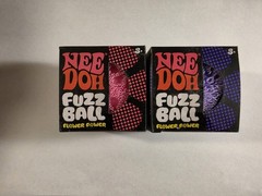 LOT OF 2 Nee Doh Needoh FUZZ BALL The Velvet Squeeze Fuzzball – FAST SHIPPING