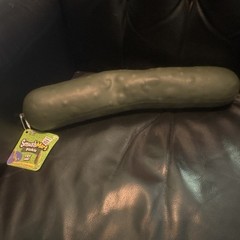 Crazy Fun SmushMart Pickle Tactile Squishy Squeeze Toy Green Ages 6+