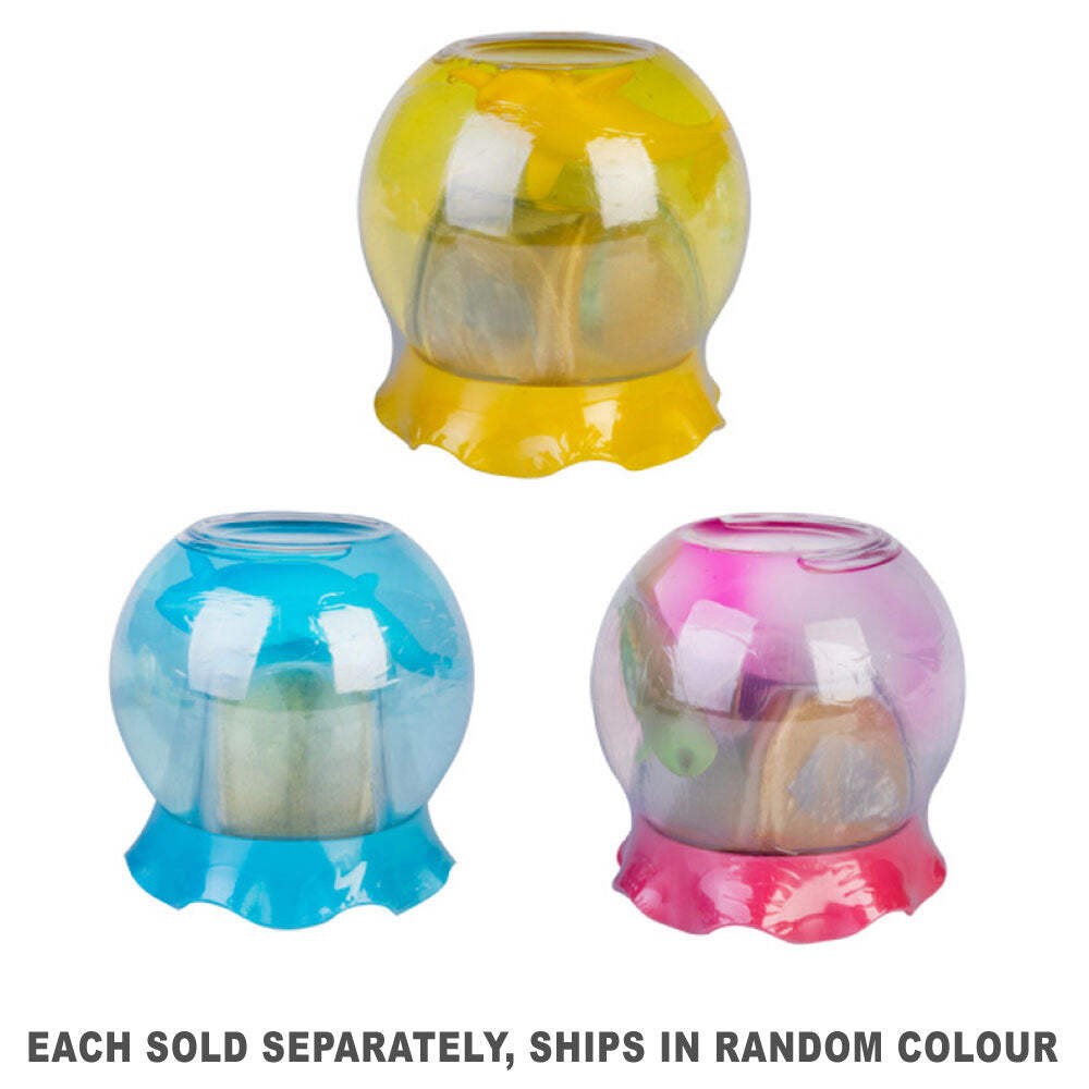Hidden World Under The Sea Fishbowl Shaped Jar Dust Free Safe Bright Colour