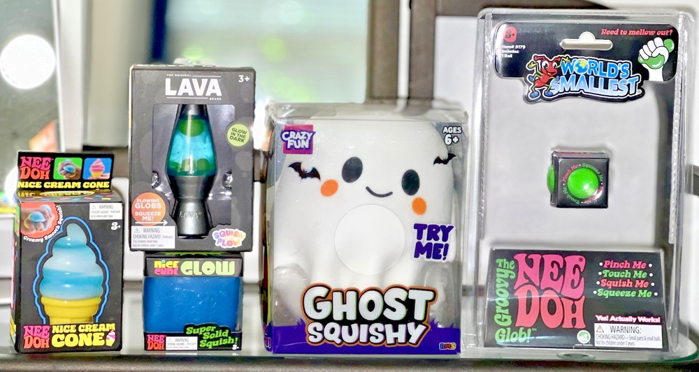 NEEDOH! & RMS Ghost Squishy Lot (5) – Nice Cream, GLOW, Lava – NEW, SEALED, REAL
