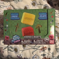MINECRAFT JELLY CUBES – Viral Squishy IN HAND NEW RARE 1 RANDOM COLOR SHIPS ASAP