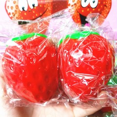 Squeezeable Strawberry Toy Emotional Release and Relaxation Stress Relieving Toy