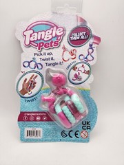 Zuru Tangle Fidget Sensory Toy Pets For Kids or Adults – Linky The Flamingo