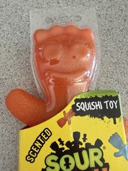 New Squishy Sensory Toy Sour Patch Kids Boy Orange Scented Squishi Squeeze Toy