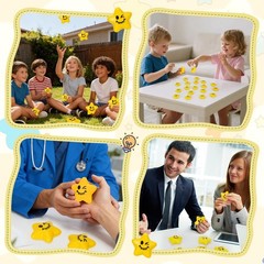 SHQDD Stress Balls, 36PCS Balls for Kids & Adults 2.16 inches, Yellow