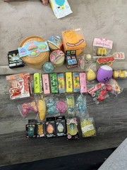 30+ Toy Bundle Lot – Slime, Squishies, Stress Balls, including a big dumpling 🥟