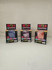 LOT OF 3 NeeDoh Nee Doh Gumdrop Blue Purple and Orange – Brand New in Boxes