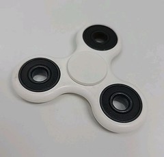 White Fidget Spinner Kids Teen Adults Toys ADHD Autism Addictive Fidget Spinners