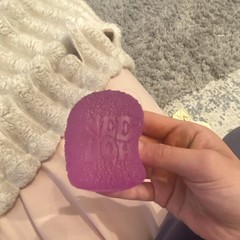 Purple Tactile Textured Squeeze Toy Squishy, Ages 4-7 to 17+ Years