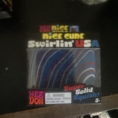 NEEDOH Nice Cube Swirlin’ USA Super Solid Squish New in Box
