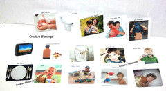 150 REAL PICTURE 1.5″ CARDS 4 AUTISM, SPEECH, ADHD, COMMUNICATION ABA, & APRAXIA
